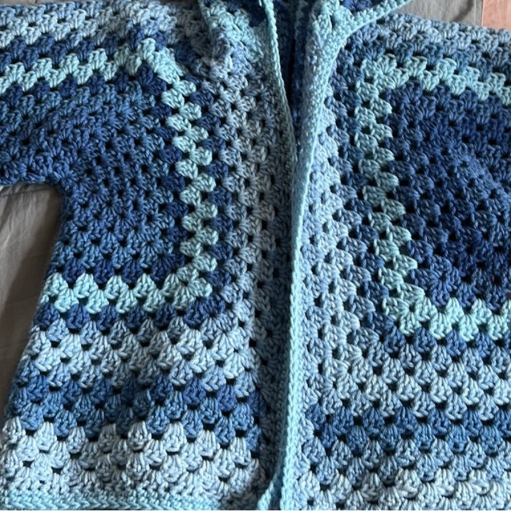 Custom Crochet Sweater Listing